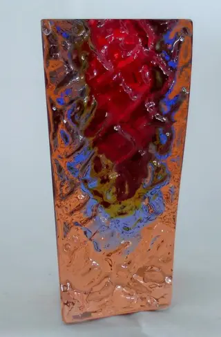 Paolo Rubelli - Rubelli Vetri d'Arte - Geslepen vaas - Glas