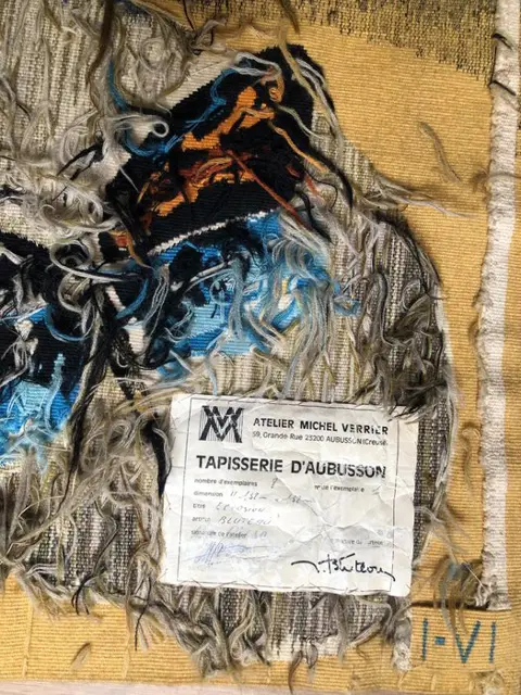 BLUTEAU - Wandtapijt - Wol