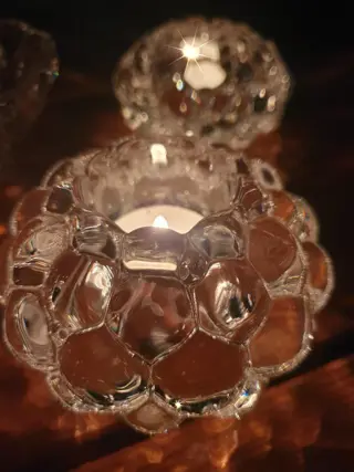 Anne Nilsson - Orrefors - Schaal/kom (4) - Glas