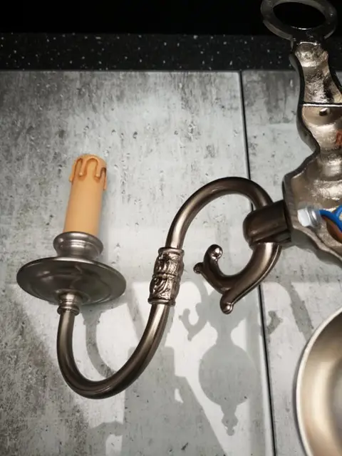 Muurlamp (1) - Staal