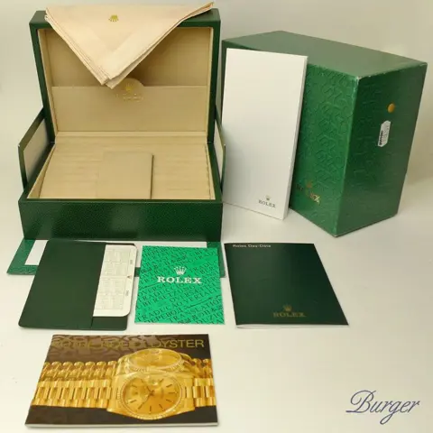 Rolex Box Set Day Date 118208 Circa 2001