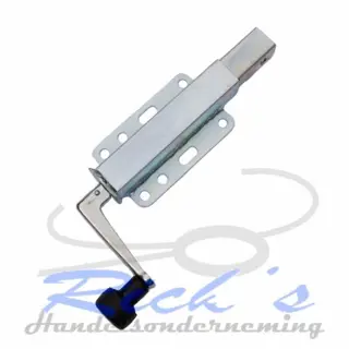 Opdraaisteun, kielsteun voor kussens aan de boottrailer