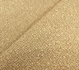 Schitterende bouclé van wol en katoen - 380 x 145 cm - Katoen, Wol - 21e eeuw