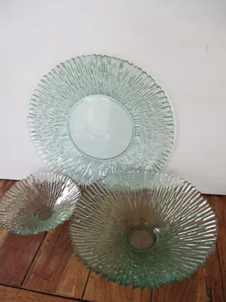 Tauno Wirkkala - Humppila Glassworks - Schalen (3) - Persglas