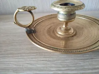 bronzen kandelaar - Brons