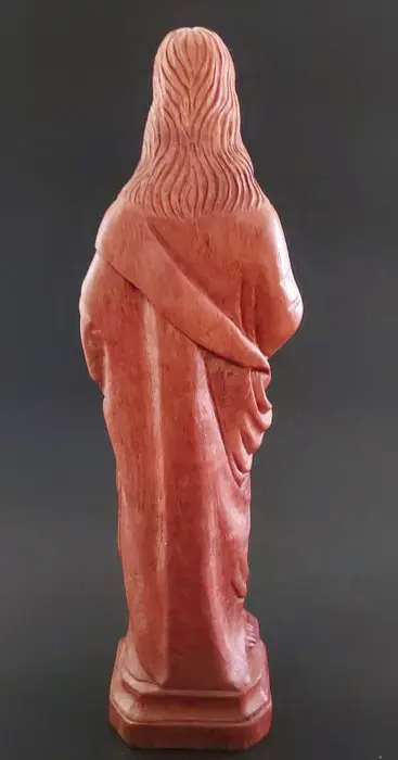 Houten beeld van Jezus Christus (Heilig Hart beeld) (1) - Barok - Hout