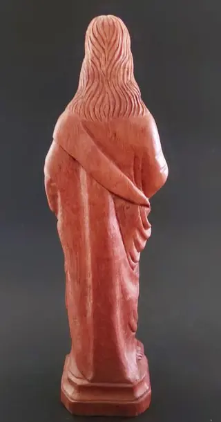 Houten beeld van Jezus Christus (Heilig Hart beeld) (1) - Barok - Hout