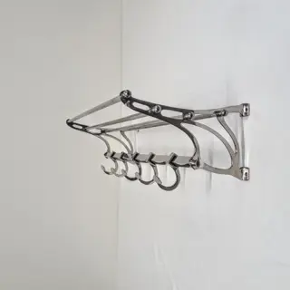 Trein Kapstok - Verchroomd metaal