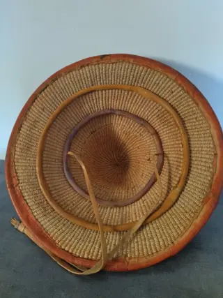 Hoed of helm (1) - Leder