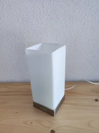 Jan des Bouvrie - Touch Cubic Lamp - Aluminium, Glas