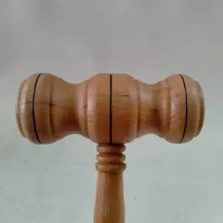 voorzittershamer (1) - Hout (Eik)