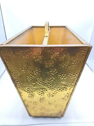 Oud Hollandse Lectuurbak. - Messing, Latoenkoper.