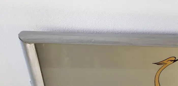 Beeldje(s), Dienblad (2) - Glas, Hout, Messing, Verzilverd