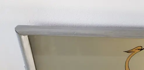 Beeldje(s), Dienblad (2) - Glas, Hout, Messing, Verzilverd