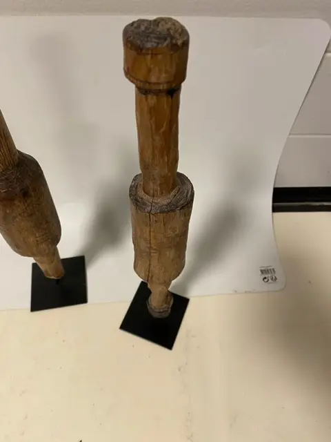 Keukengerei (2) - Kunst en ambachten - Hout (Eik)