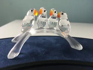 Swarovski - de Dwergpapegaaien 199123 - Boxed - Kristal