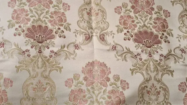 SAN LEUCIO stof voor luxe meubels - 500 x 145 cm - Hars/polyester, Katoen, Zijde - 21e eeuw