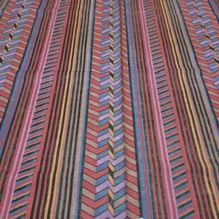 Prachtige stof in Afrikaanse wasstijl, gemaakt in Italië 510x150cm - Katoen, katoen mix - Eind 20e eeuw