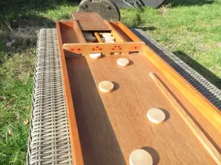 Vintage shuffleboard volledig handgemaakt - Hout