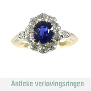 Antieke verlovingsringen voor een moderne bruid