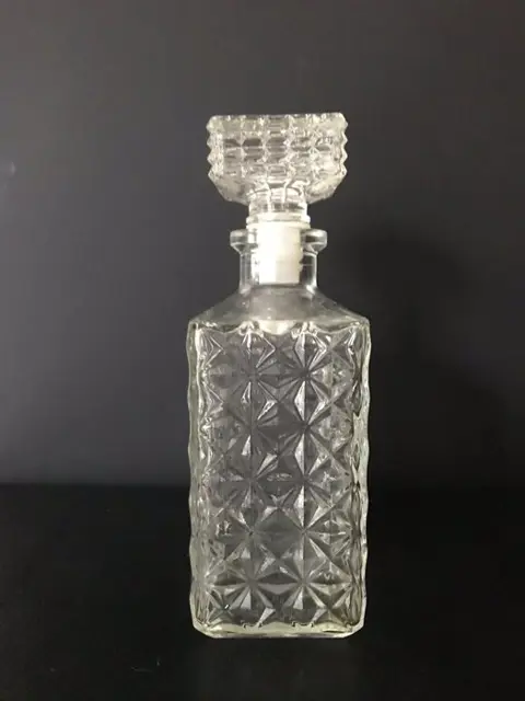 4 vintage karaffen - Glas