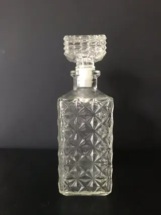 4 vintage karaffen - Glas