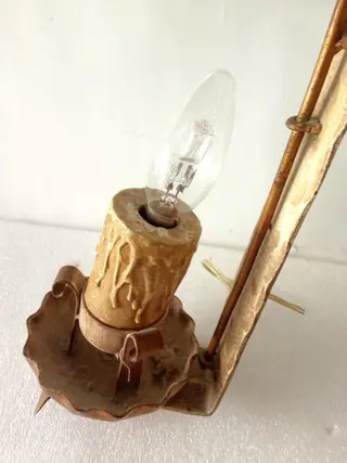 Hanglamp - gouden messing