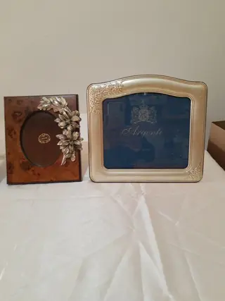 WENK (3) - Hout, Zilver gelamineerd