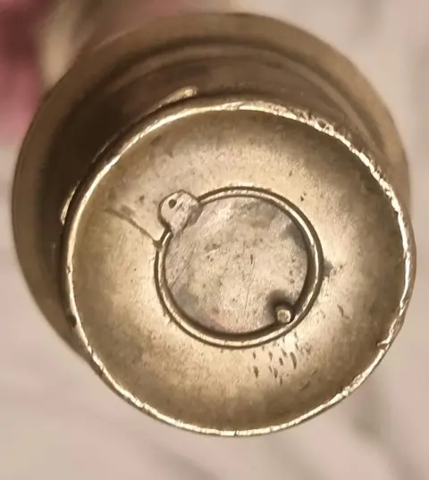 19e eeuw in messing (mogelijk Engels) - Single Draw Telescope (1) - Messing