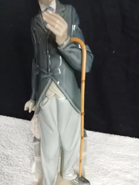Juan Huerta - Lladró - Beeld(je), Charlie Chaplin - Porselein