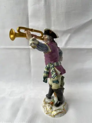 Meissen - Beeld(je), "Galante Kapelle" - Porselein