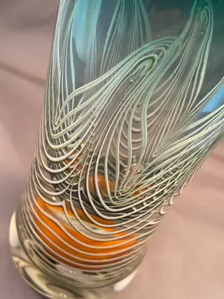 Adam Jablonski - Vase (H. 19 cm) - Glas, Kristal