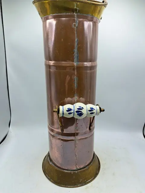 Maatkan 5ltr/Paraplubak. - Koper, Messing