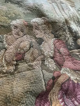 Gobelin - Wandtapijt (1) - Rococo - linnen katoen