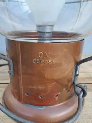 o.v - Lamp - Glas, Koper