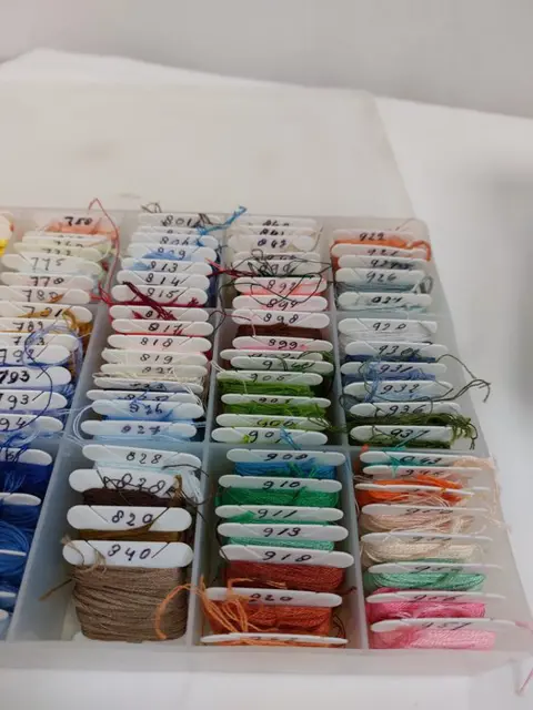 dcm - DMC borduurgaren 6bakken meer dan 550 klosjes (6) - borduurgaren