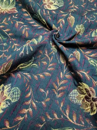 Prachtige San Leucio damaststof - 451 x 140 cm - Katoen - Eind 20e eeuw