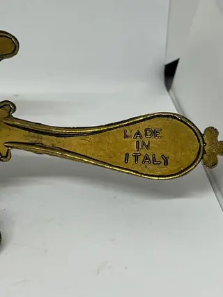 Kandelaar (2) - Messing