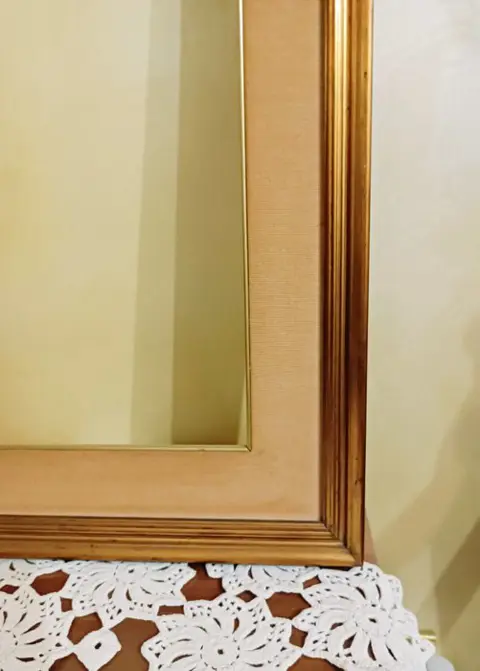 bladgoud frame - Hout