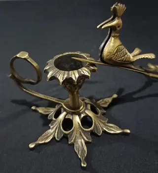 Kandelaar (1) - Kunst en ambachten - Messing