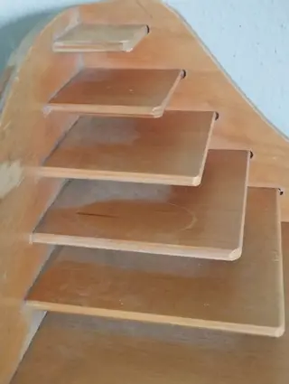 Maquette vouwbladen standaard 6 nivea's - Art Deco - Hout