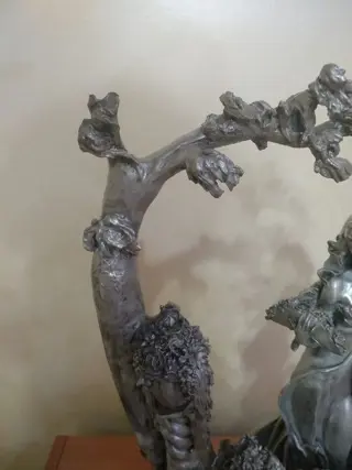 Golden Art - Beeld (1) - Zilverbrons