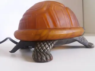 Tafellamp (1) - koper en glas