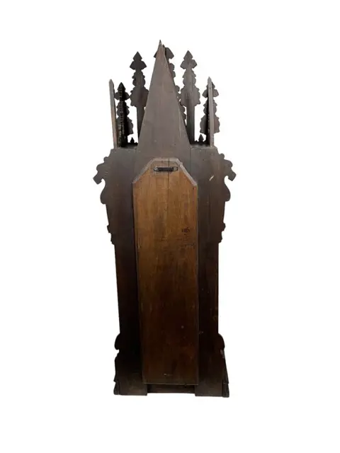Oude tempel voor Religieuze beelden - 95 cm (1) - Hout