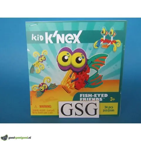 Kid knex fish-eyed friends bouwvoorbeeld nr. 85130-303