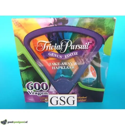 Genus editie take away &amp; hap klaar nr. 0803 45218 104-01