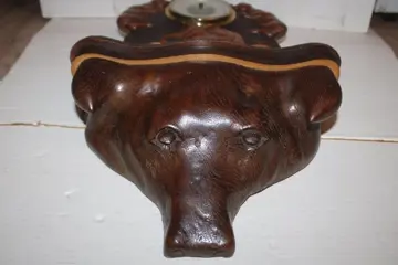 Veranderlyk - Veranderlyk - Veranderlyk-barometer met dierengravure (1) - Hout