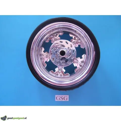 Motorfiets achterwiel kompleet nr. 16123