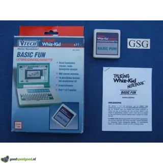 Cassette Basic Fun voor Talking Whiz Kid Notebook nr.