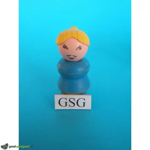 Vrouw blauw nr. 2104-03